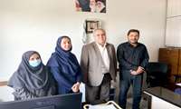 تجلیل از مسئول حراست شبکه بهداشت و درمان شهرستان رزن به مناسبت روز حراست 