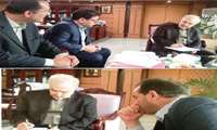 دیدار با مقام عالی وزارت بهداشت