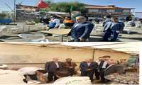 بازدید از موکب های شهرستان رزن